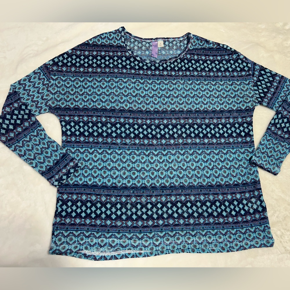 Alya Knit Boho Long Sleeve Top